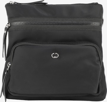 GERRY WEBER - Mala de ombro 'Echoes' em preto: frente