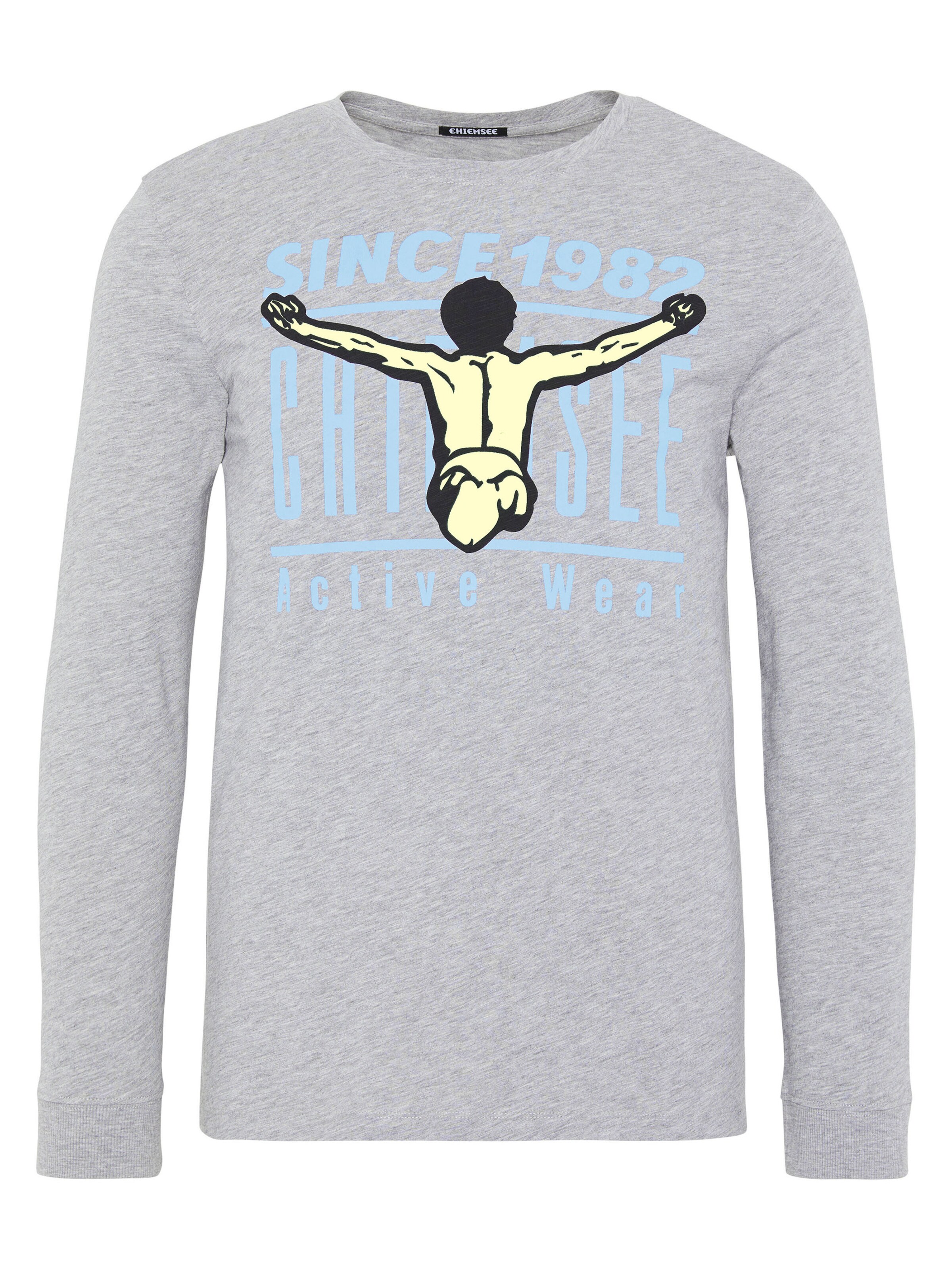CHIEMSEE Funktionsshirt in Grau: Vorderseite