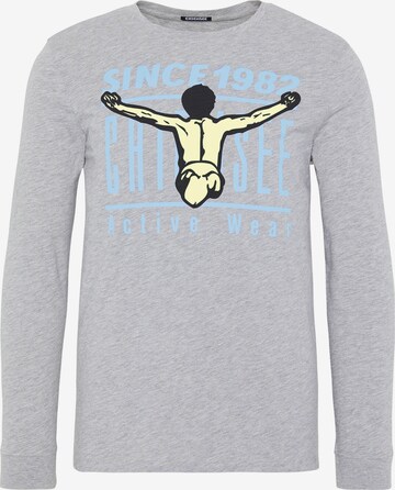 CHIEMSEE Sweatshirt in Grey: front