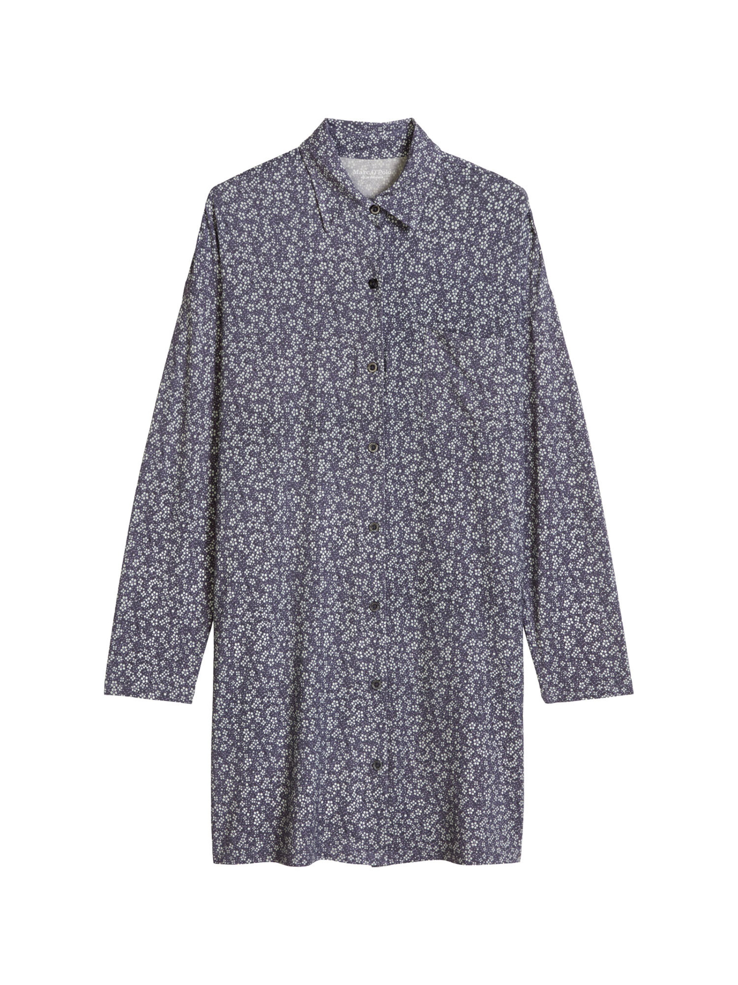 Chemise de nuit ' Loungewear-Styles ' Marc O'Polo en bleu : devant
