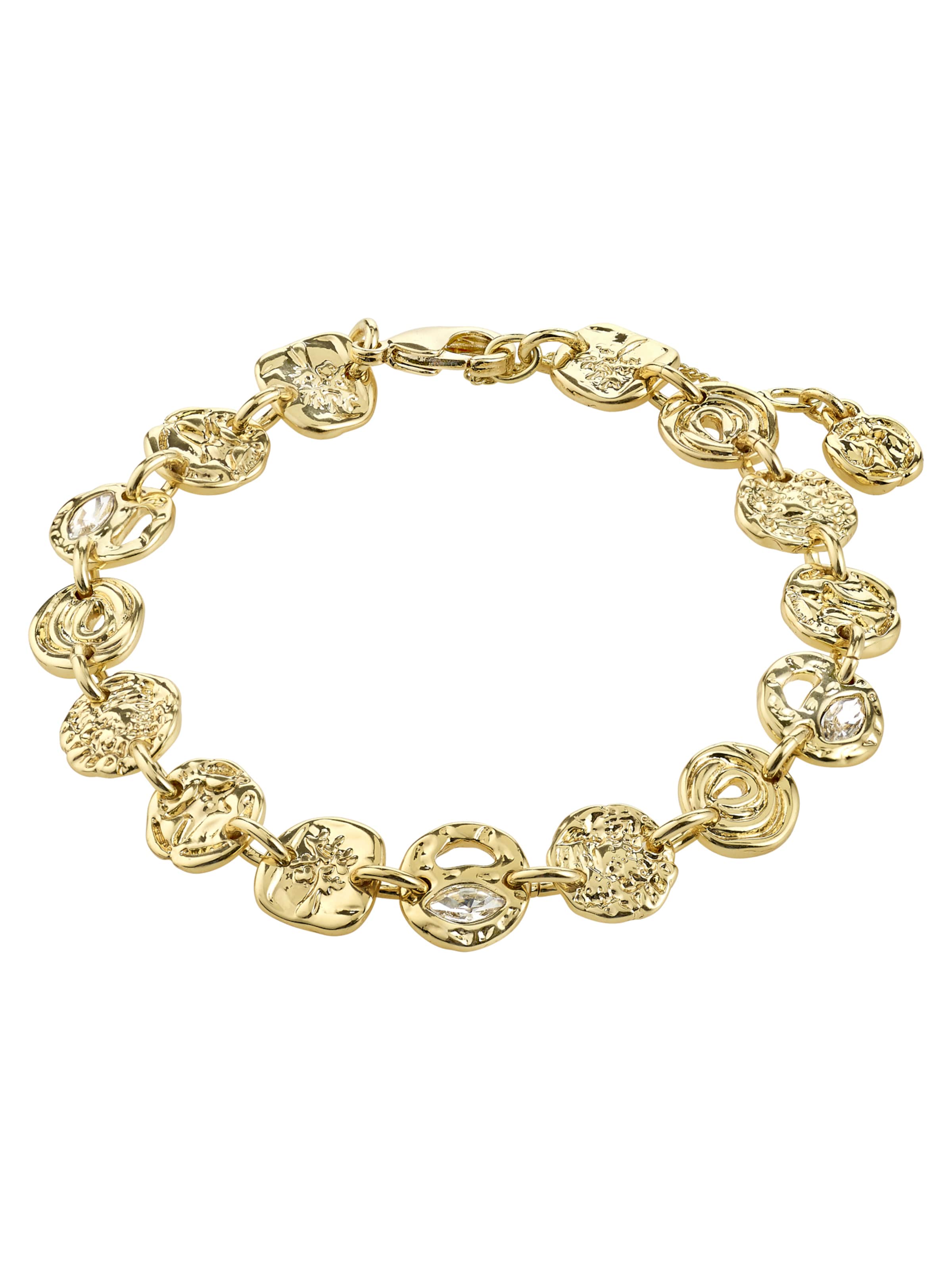 Pilgrim Браслет 'Fire' в Золотой: спереди