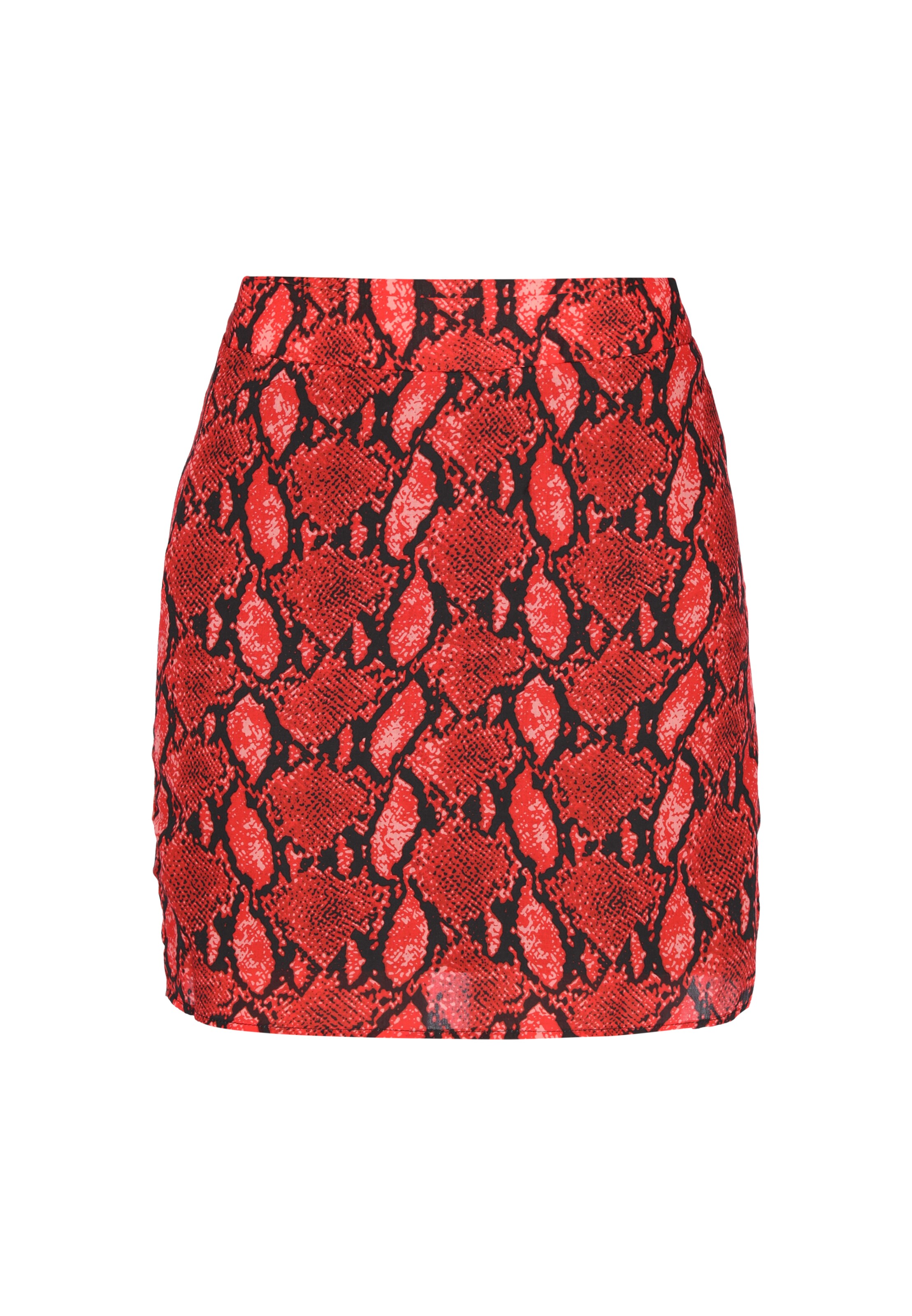 faina - Falda 'Festive' en rojo: frente