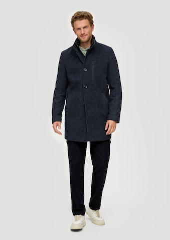 s.Oliver Between-Seasons Coat in Blue