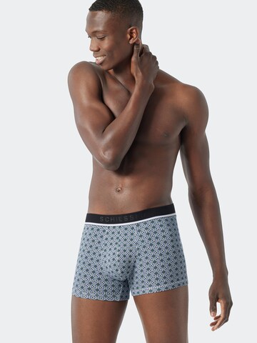 Boxers SCHIESSER en bleu : devant