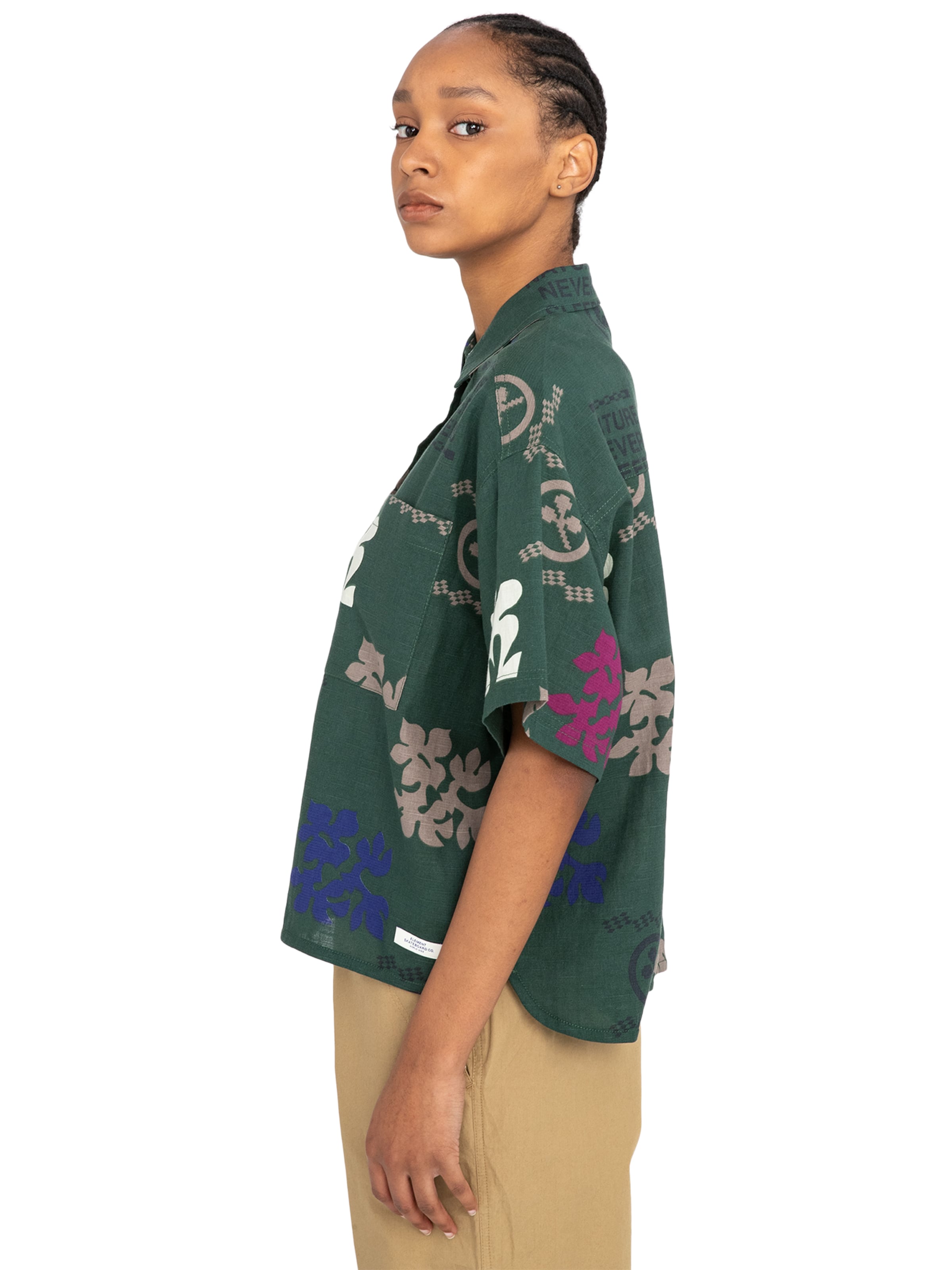 ELEMENT Blouse 'TOTEM' in Green