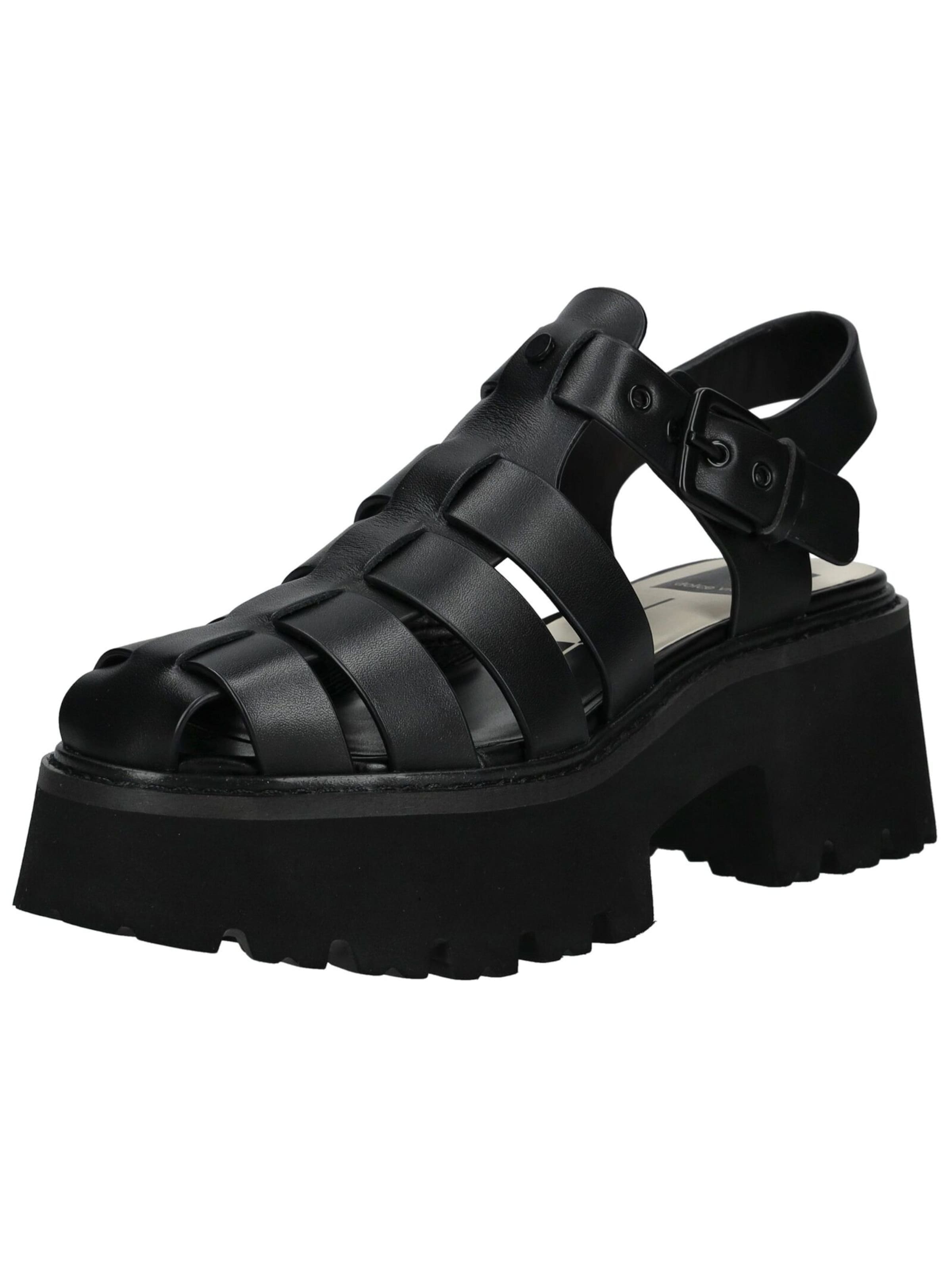 Dolce Vita Strap sandal in Black: front