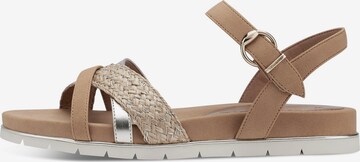 TAMARIS Strap Sandals in Beige