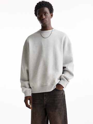 Pull&Bear Mikina - Sivá: predná strana
