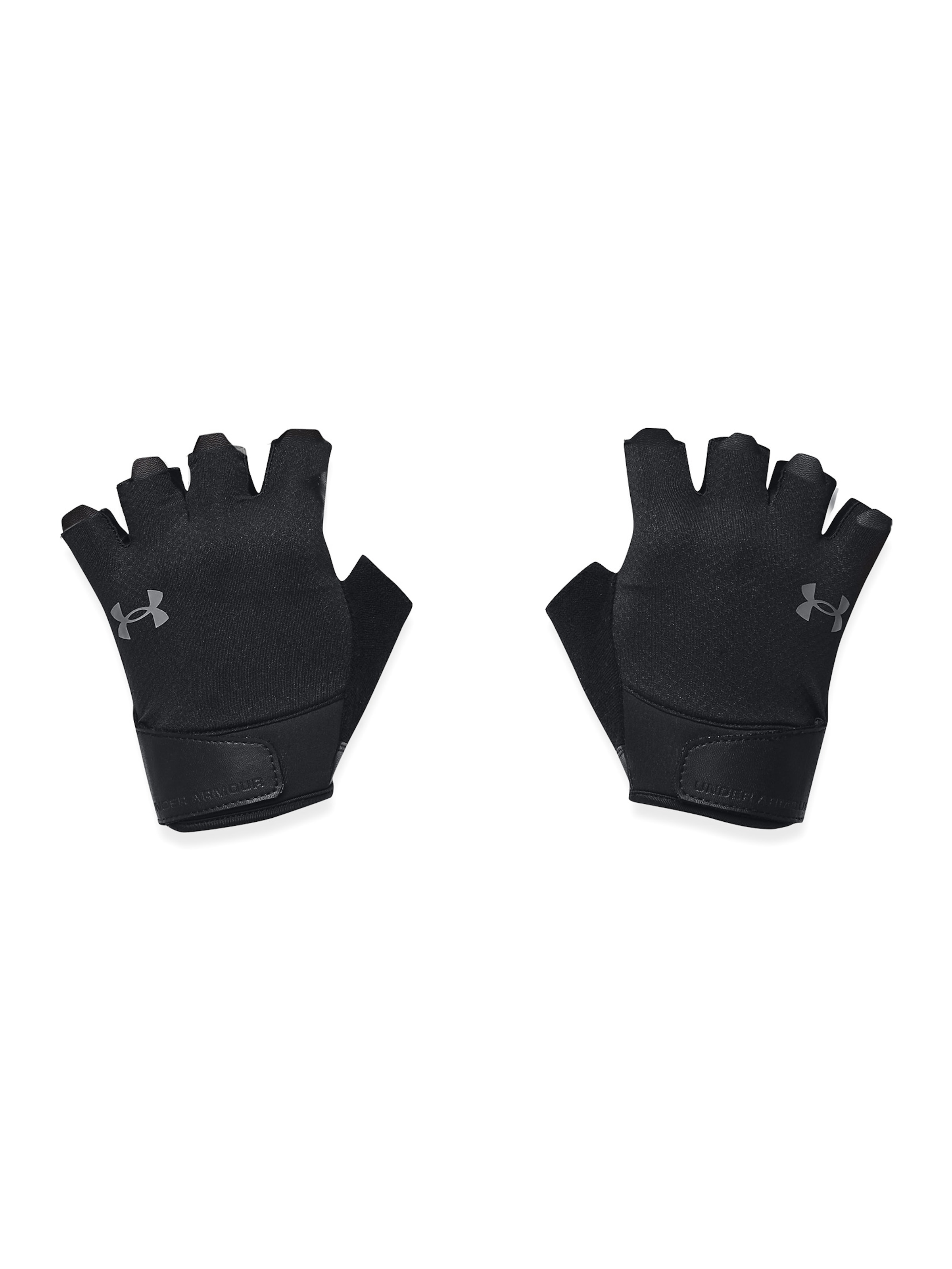 UNDER ARMOUR Sporthandschoenen in Zwart: voorkant