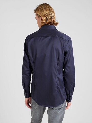 Coupe slim Chemise ETON en bleu