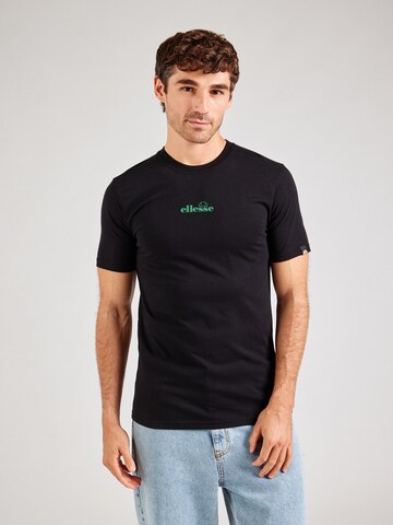 Tricou 'Ollio' de la ELLESSE pe negru: față