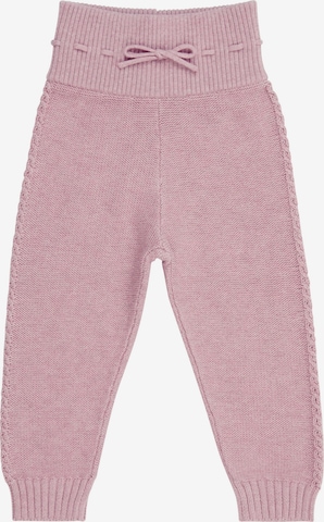 Sense Organics Tapered Broek 'ETENIA' in Roze: voorkant