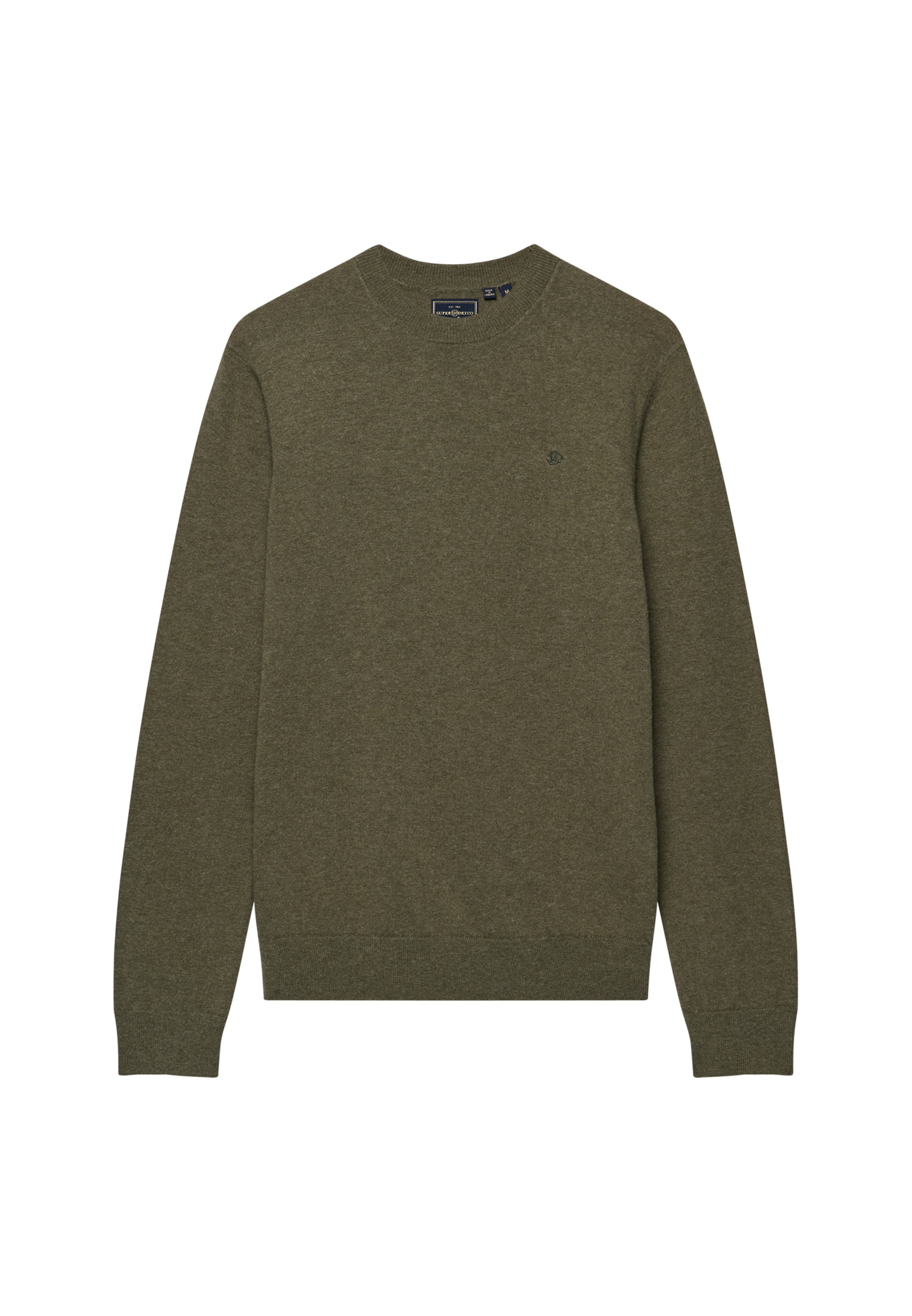 Superdry & Co Trui 'Essential' in Groen: voorkant