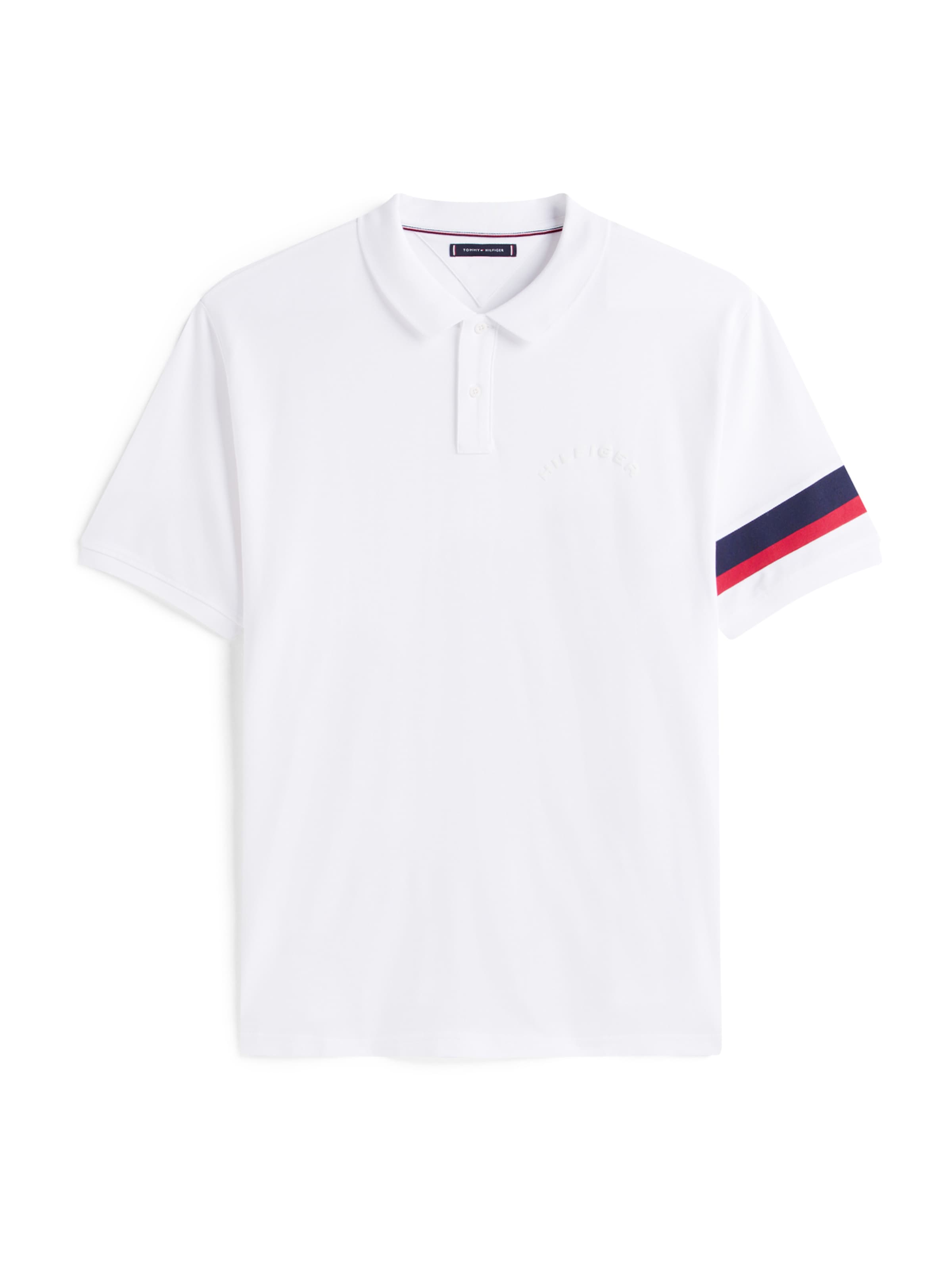 Maglietta di Tommy Hilfiger Big & Tall in bianco: frontale