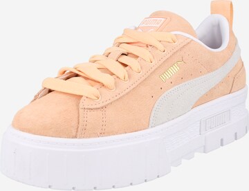 Sneaker bassa 'Mayze Wn s' di PUMA in arancione: frontale