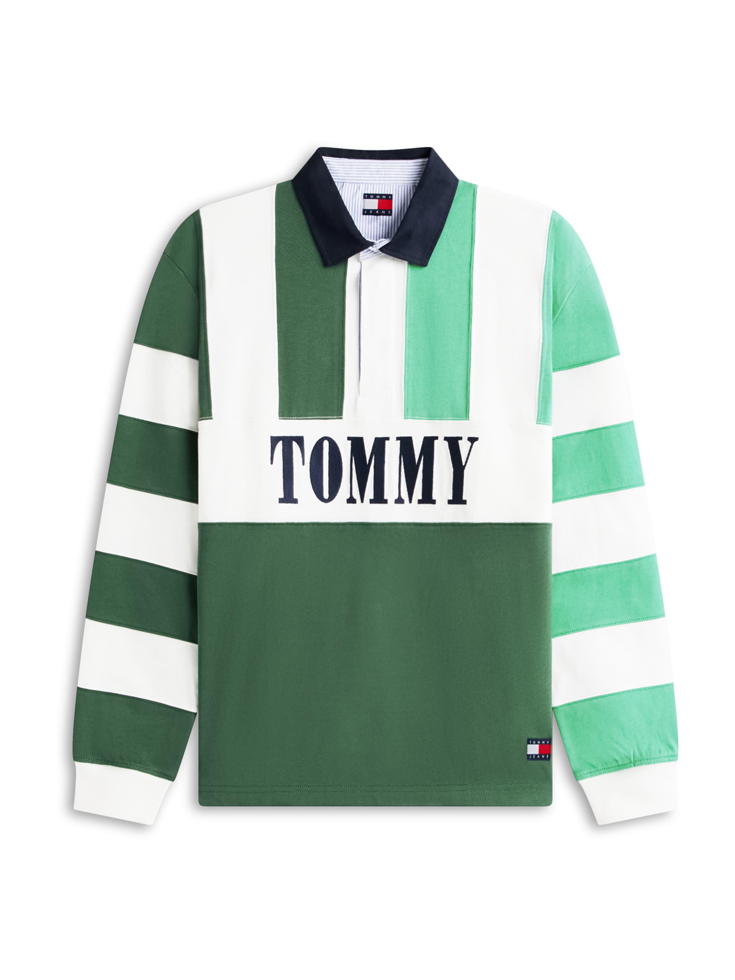 Tommy Jeans Shirt 'ARCHIVE' in Green: front