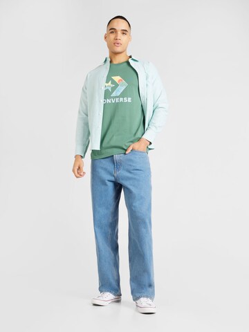 Coupe regular Chemise AÉROPOSTALE en vert