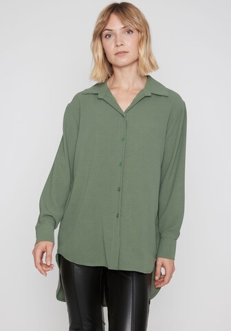 Hailys - Blusa 'Goya' em verde: frente