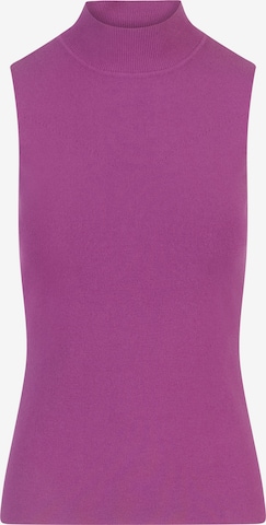 APART Knitted Top in Purple: front