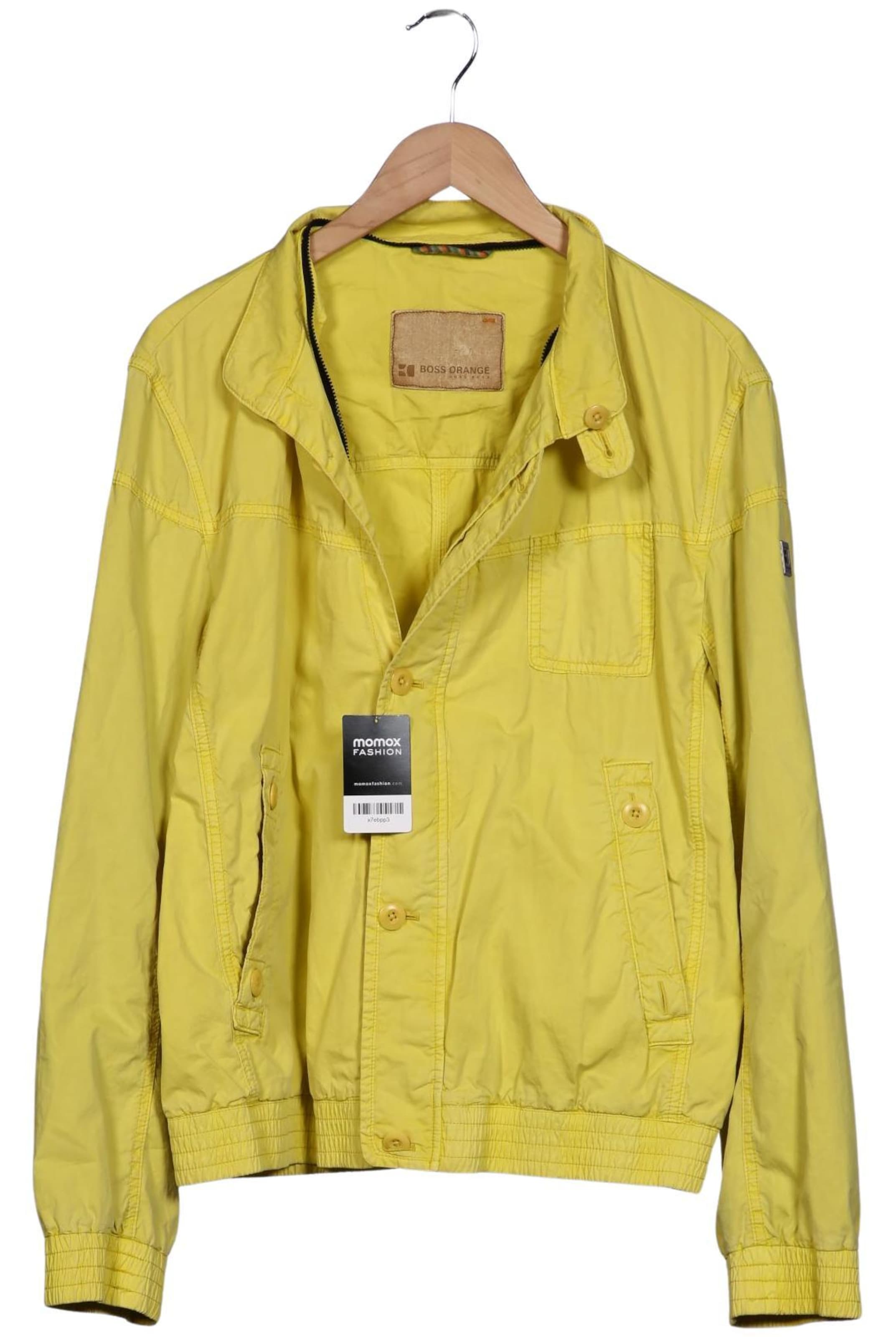 BOSS Jacket & Coat in XL in Yellow: front