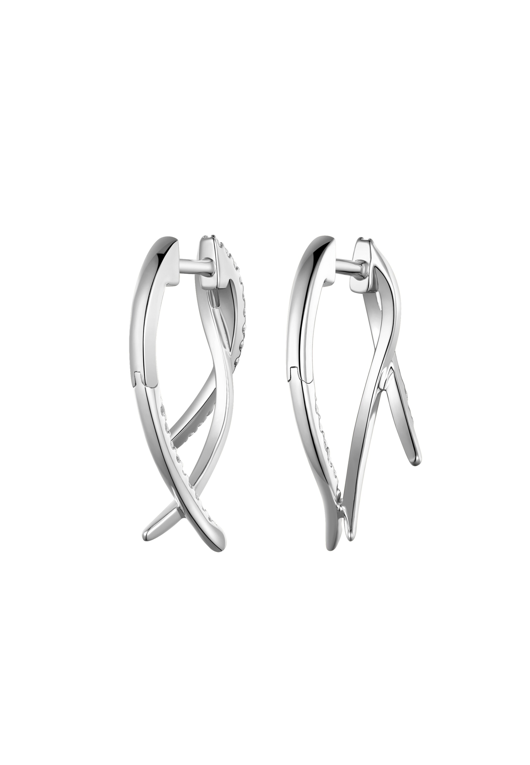 Nana Kay Earrings 'Natural Flow' in Silver