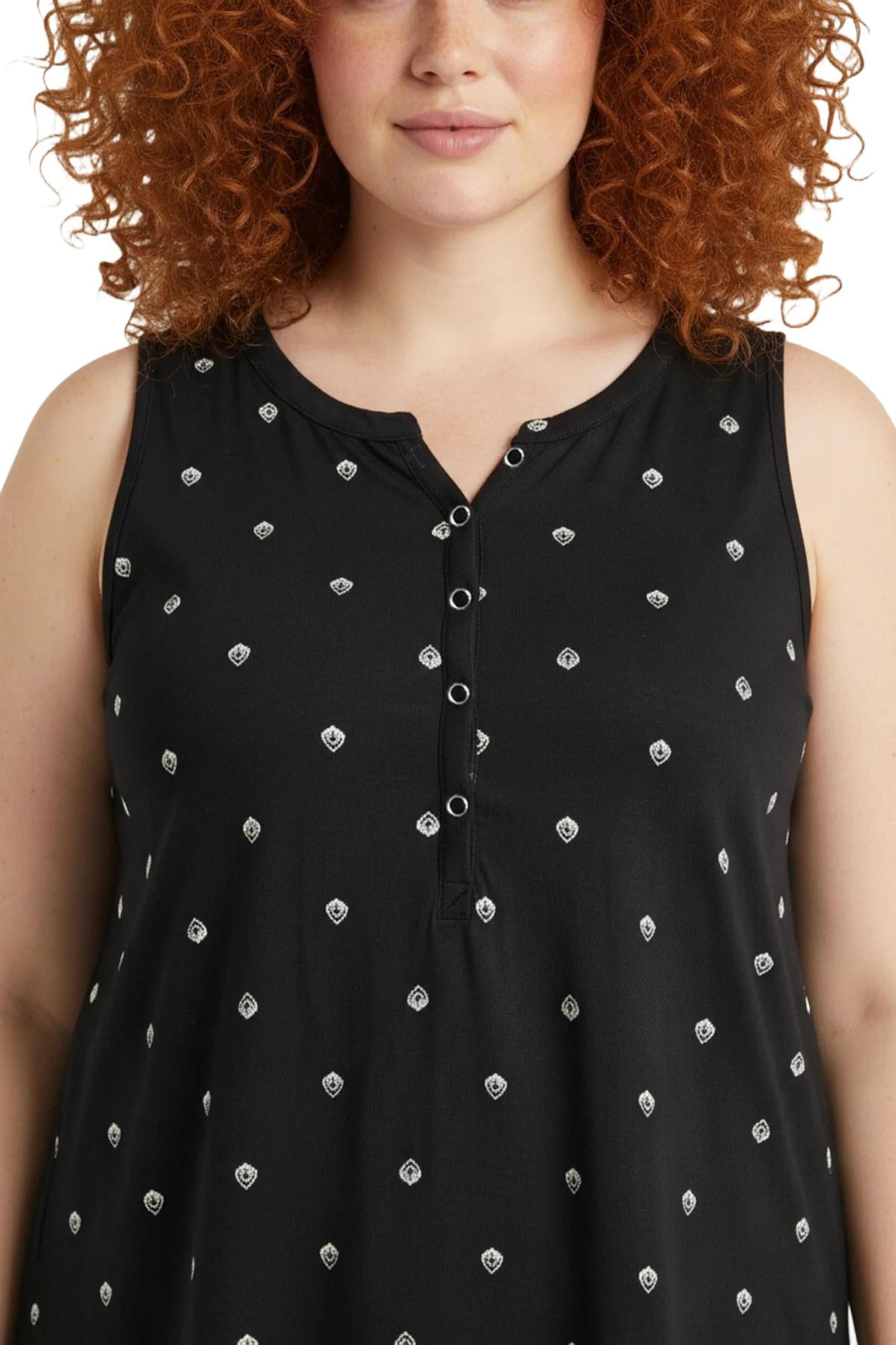 Shape Of You Top in Schwarz
