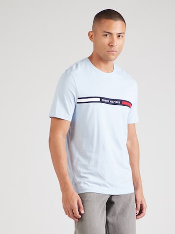 Maglietta di TOMMY HILFIGER in blu: frontale