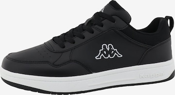 KAPPA - Sapatilhas baixas 'Frieder' em preto: frente