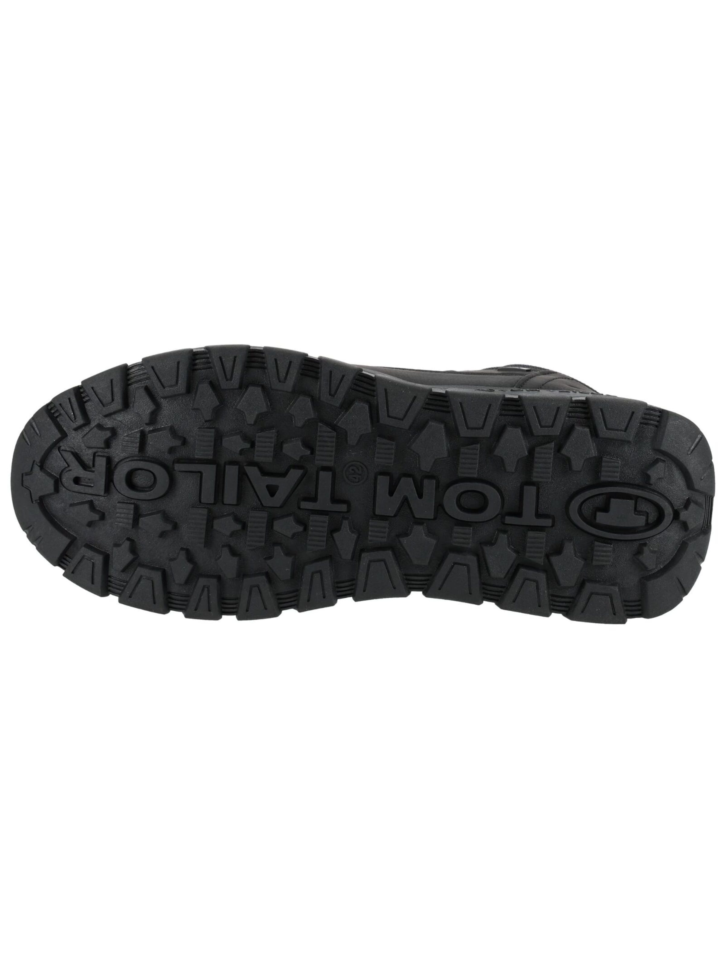 Stivale stringato di TOM TAILOR in nero