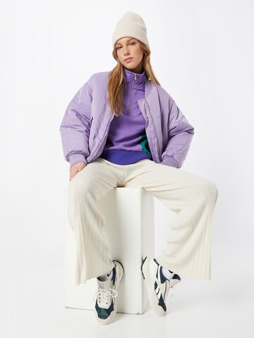 The Jogg ConceptSweater majica 'AFINE' - ljubičasta boja