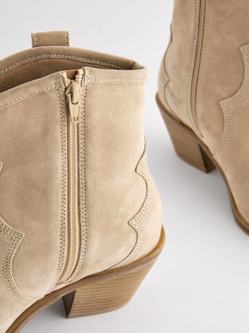 Next Cowboy boot 'Forever Comfort' in Beige