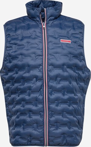 JACK & JONES Vest 'OZZY' in Blue: front