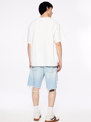 Pull&Bear Regular Shorts in Blau