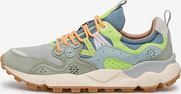 Baskets basses 'YAMANO 3 UNI' Flower Mountain en vert : devant