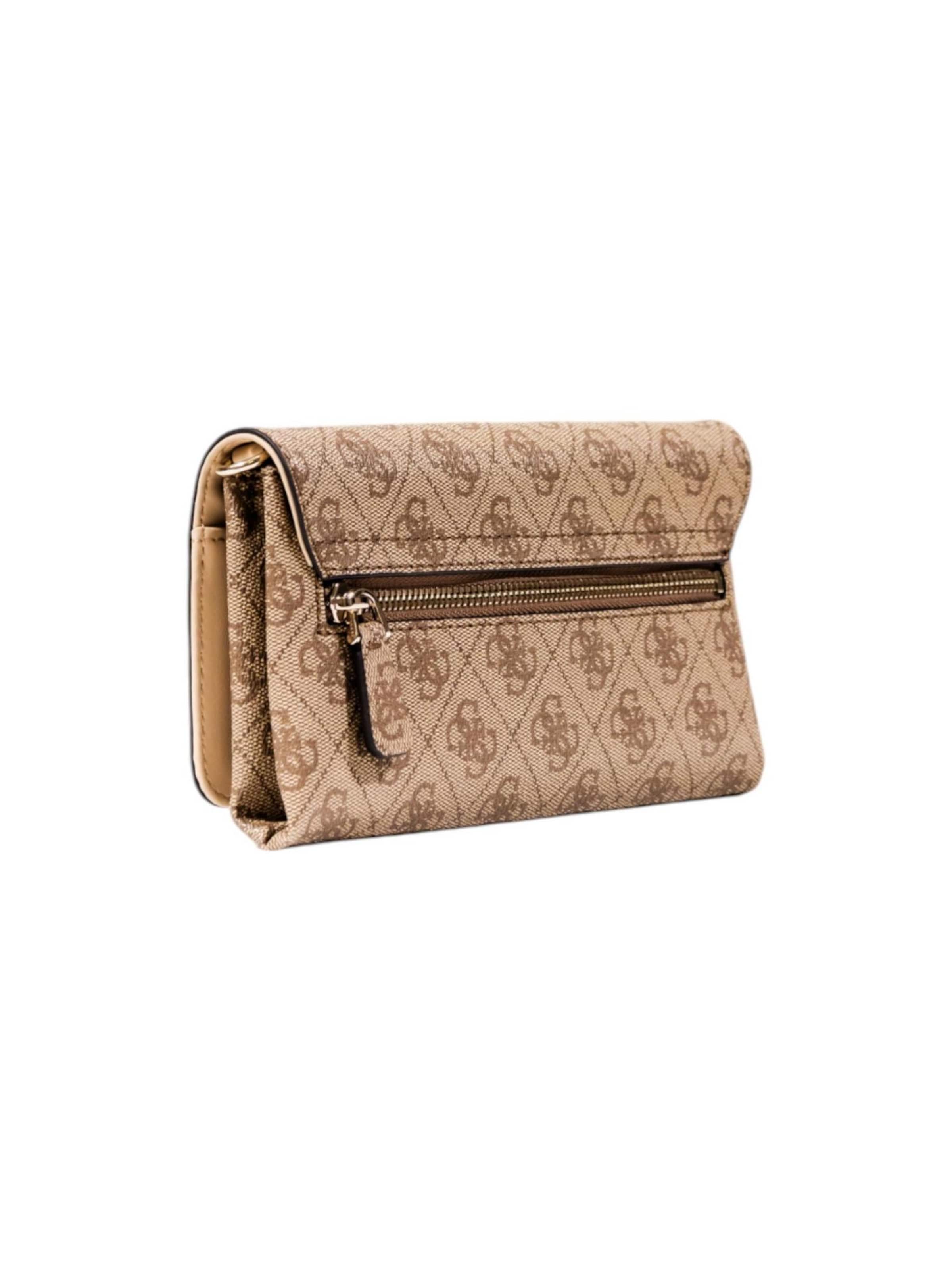 Borsa a sacco 'NOELLE II XBODY FLAP ORGANIZER HWBG96 72750' di GUESS in beige