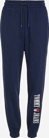 Tommy Jeans Regular Панталон в синьо: отпред