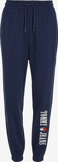 Tommy Jeans Pantalon en bleu / rouge / blanc, Vue avec produit