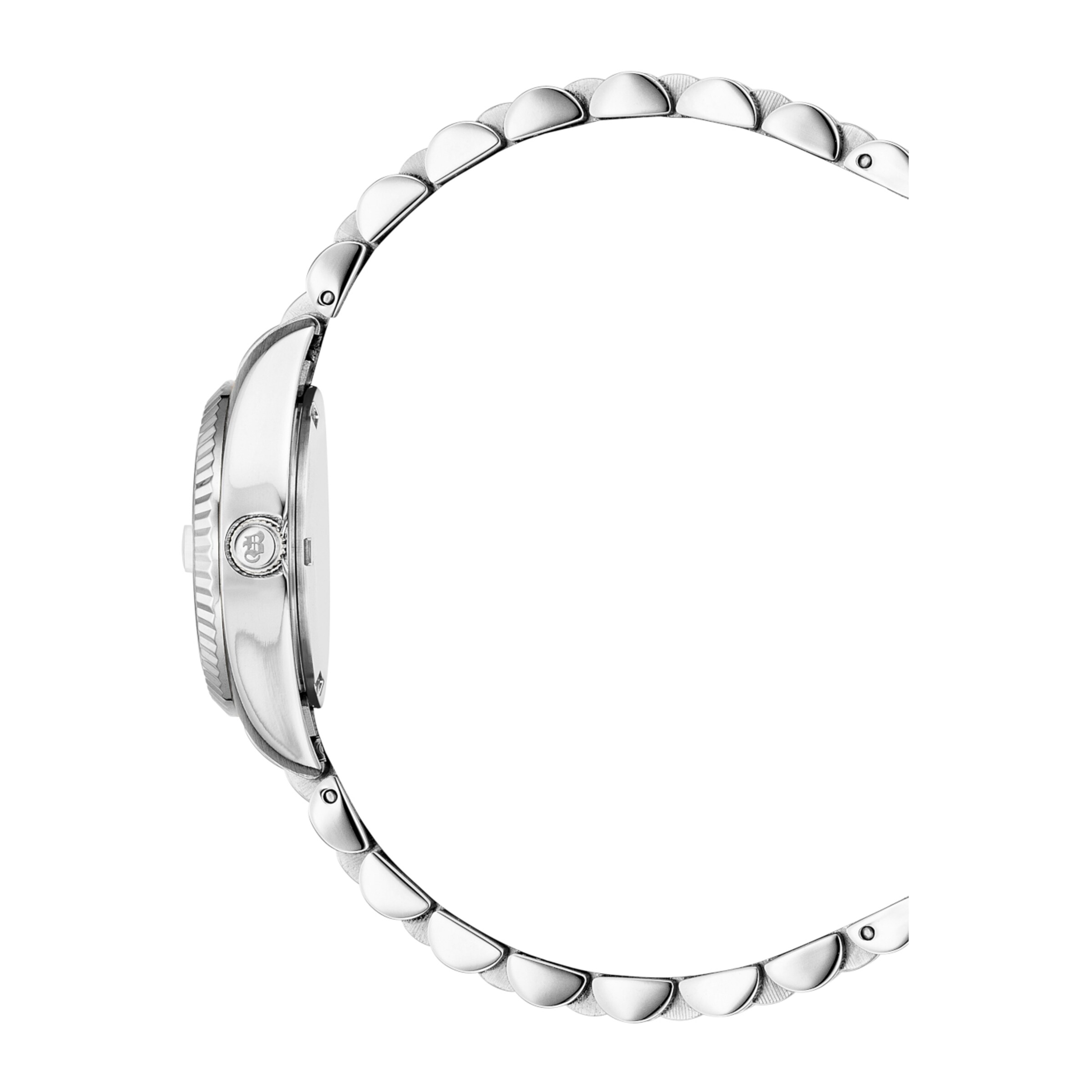 Montre à affichage analogique Jacques du Manoir en argent