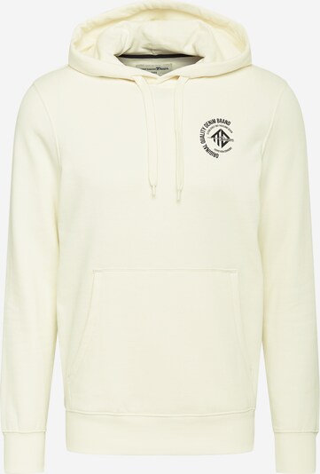 TOM TAILOR DENIM Sweat-shirt en blanc / blanc naturel, Vue avec produit