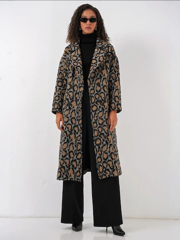 Bigdart - Sobretudo meia-estação em mistura de cores