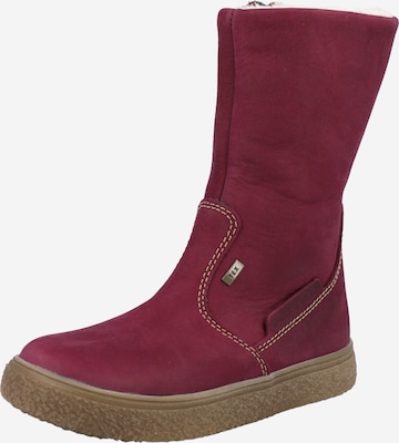 Däumling Boots in Red: front