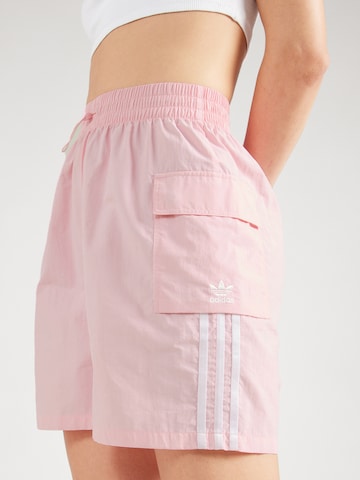 ADIDAS ORIGINALS Loose fit Cargo trousers in Pink
