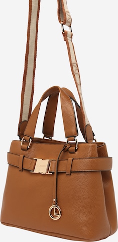 L.CREDI Håndtaske 'Jinny' i brun: forside