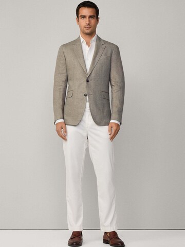 Coupe regular Veste de costume Hackett London en gris