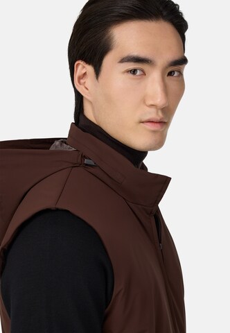 Boggi Milano Vest 'B Tech' in Brown