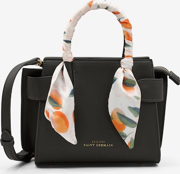 Sacs à main 'Passy' Ateliers Saint Germain en noir : devant