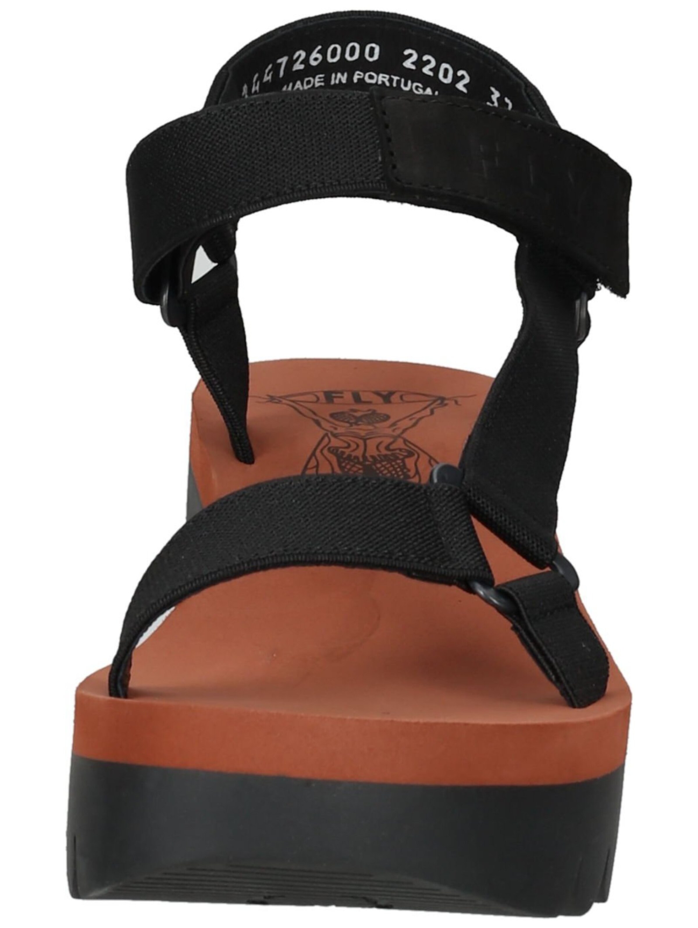 FLY LONDON Sandale in Schwarz