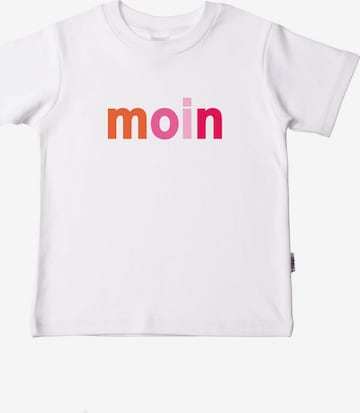 LILIPUT T-Shirt 'Moin' in Weiß: predná strana