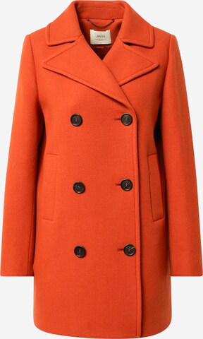 LANIUS Between-seasons coat 'Caban' in Orange: front