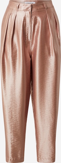 EDITED Bandplooibroek 'Rea shine' in de kleur Rosé, Productweergave